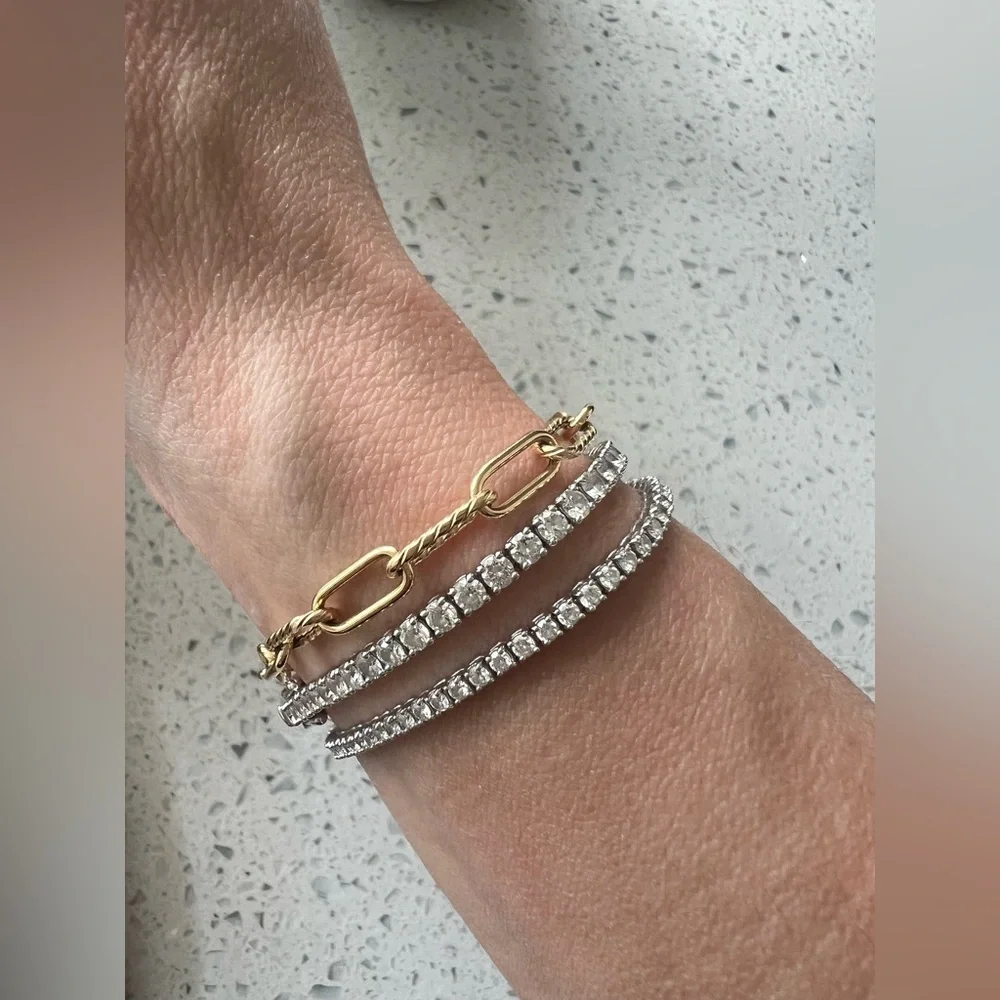 David Yurman DY Madison Link Bracelet in XS - Picture 13 of 15